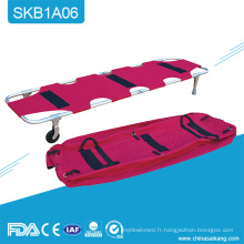 SKB1A06 Civière patiente pliante de transport de toile de poche